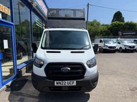 Used Ford Transit 130 HP (95 kW) 2022 White Cabriolet