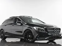 Used Mercedes CLA220 Shooting Brake AMG line 2019 Black Estate