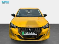 Used Peugeot e-208 Allure 100 kW (136 HP) 2022 Yellow Hatchback