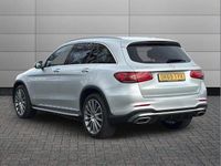Used Mercedes GLC220 AMG Line Premium 191 HP (140 kW) 2019 Silver SUV