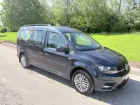 Used VW Caddy Life 122 HP (89 kW) 2016 Blue MPV