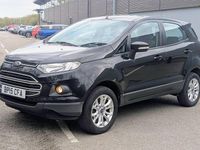 Used Ford Ecosport Zetec 112 HP (82 kW) 2015 Black SUV