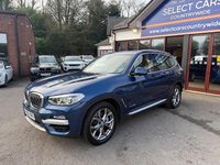 Used BMW X3 Sport Line 265 HP (194 kW) 2018 Blue SUV
