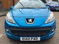 Used Peugeot 207 GTi 120 HP (88 kW) 2012 Blue Cabriolet