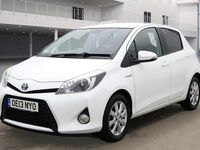 Used Toyota Yaris Hybrid T4 2013 White Hatchback
