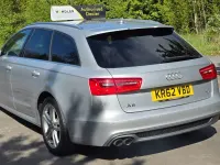 Usado Audi A6 S-Line 177 CV (130 kW) 2012 Plateado Familiar