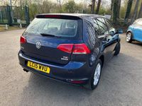 Used VW Golf VII Match 2015 Blue Hatchback