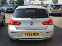Used BMW 118 Sport Line 150 HP (110 kW) 2016 Silver Hatchback