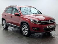Used VW Tiguan Match 160 HP (117 kW) 2015 Red SUV