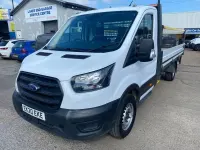 Used Ford Transit 130 HP (95 kW) 2020 White Cabriolet