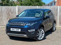 Used Land Rover Discovery Sport HSE Luxury 2017 Blue SUV