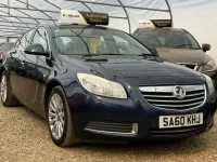 Used Vauxhall Insignia 160 HP (117 kW) 2010 Blue Hatchback