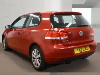 Used VW Golf VI Match 140 HP (102 kW) 2011 Red Hatchback