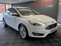 Used Ford Focus Titanium X 125 HP (91 kW) 2016 White Hatchback