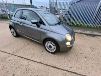 Used Fiat 500 Lounge 69 HP (50 kW) 2010 Grey Hatchback