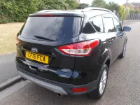 Used Ford Kuga Titanium 150 HP (110 kW) 2016 Black SUV