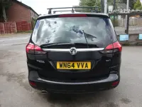 Used Vauxhall Zafira Tourer Elite 165 HP (121 kW) 2015 Black MPV