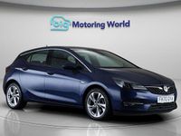 Used Vauxhall Astra SRi 122 HP (89 kW) 2021 Blue Hatchback