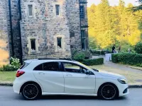 Used Mercedes A200 AMG line 136 HP (100 kW) 2017 White Hatchback