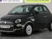 Used Fiat 500 69 HP (50 kW) 2023 Black Hatchback