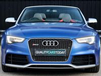 Used Audi RS5 Exclusive 450 HP (330 kW) 2015 Blue Cabriolet