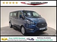 Used Ford Tourneo Custom Titanium 130 HP (95 kW) 2022 Blue Van