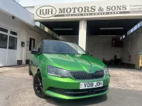Used Skoda Fabia Colour Edition 2018 Green Hatchback