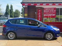 Used Ford C-MAX Zetec 120 HP (88 kW) 2017 Blue MPV