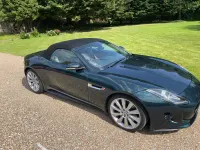Used Jaguar F-Type Supercharged 2013 Green Cabriolet