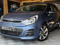 Used Kia Rio 90 HP (66 kW) 2015 Blue Hatchback