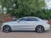 Used Mercedes C200 AMG line 2015 Silver Sedan