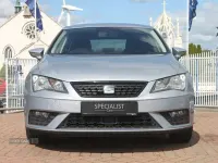 Used Seat Leon SE Technology 110 HP (80 kW) 2018 Silver Hatchback