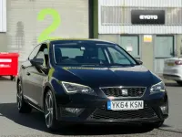 Käytetty Seat Leon FR 2014 Musta Viistoperä