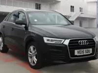 Used Audi Q3 S-Line 150 HP (110 kW) 2015 Phantom black SUV