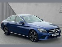 Used Mercedes C220 194 HP (142 kW) 2020 Blue Sedan