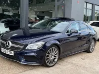 Used Mercedes CLS220 AMG Line Premium 2018 Blue Coupe