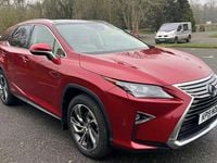 Used Lexus RX450hL 2019 Red Estate