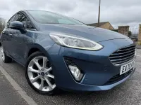 Used Ford Fiesta Titanium X 2020 Blue Hatchback