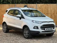 Used Ford Ecosport Titanium 125 HP (91 kW) 2015 White SUV