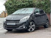 Used Peugeot 208 GT-line 110 HP (80 kW) 2019 Black Hatchback
