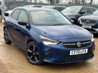 Used Vauxhall Corsa Elite 101 HP (74 kW) 2020 Blue Hatchback