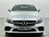 Used Mercedes C300 AMG Line Premium 258 HP (189 kW) 2019 Silver Coupe
