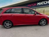 Used Mercedes B200 AMG line 2017 Red Hatchback