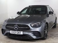 Used Mercedes E400 AMG line 325 HP (239 kW) 2021 Grey Sedan
