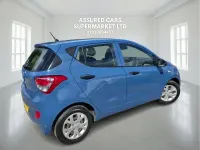 Used Hyundai i10 66 HP (48 kW) 2015 Blue Hatchback