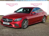 Used Mercedes C300 AMG Line Premium 2019 Red Sedan