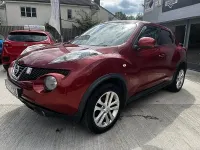Used Nissan Juke Acenta 110 HP (80 kW) 2012 Red SUV