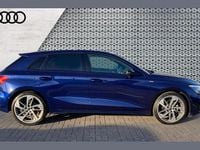 Used Audi A3 Black Edition 147 HP (108 kW) 2024 Blue Hatchback