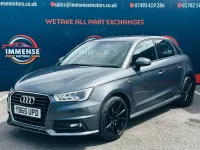 Used Audi A1 S-Line 116 HP (85 kW) 2016 Grey Hatchback