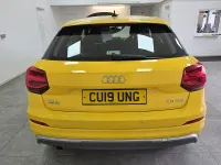 Used Audi Q2 S-Line 116 HP (85 kW) 2019 Yellow SUV